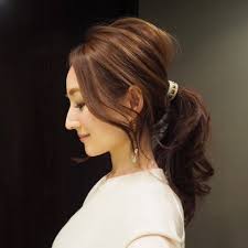 星玲奈 カフポニー ヘアスタイリング ヘアースタイル ヘアカット ロング