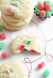 Gift This Gumdrop Cookies Gumdrop Cookie Recipe Drop Sugar Cookies Christmas Baking