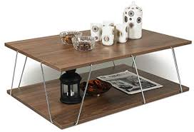 Then, think about the color of the base. Hc Home Canvas Made In Turkey Tars Modern Coffee Table For Living Room Easy Assembly Walnut And Chrome Rf150302 Buy Online At Best Price In Uae Amazon Ae