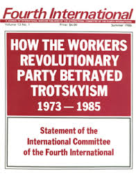 How the WRP Betrayed Trotskyism - World Socialist Web Site