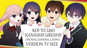 Koi To Uso Opening Kanashii Ureshii Cover Espanol Latino Chords Chordify Kanashii ureshii (from koi to uso) opening is a popular song by fonzi m | create your own tiktok videos with the kanashii ureshii (from koi to uso) opening song and explore 1 videos made by new and popular creators. chordify
