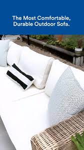 Outdoor Furniture Made To Last Video In 2021 Outdoor Sofa Outdoor Living Rooms Porch Design