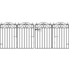 Why choose a sliding driveway gate? Marlborough Wrought Iron Style Bi Folding Metal Driveway Gates 3ft High Cheap Marlborough Wrought Iron Style Bi Folding Metal Driveway Gates 3ft High To Buy Online Metal Gates Direct