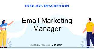 Content marketing managers are usually responsible for planning, developing and implementing as a content marketing manager, you will be responsible for developing and implementing the overall content strategy based on our specific goals and objectives. Email Marketing Manager Job Description Jobsoid
