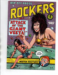 Rockers #1 2 3 4 & 8 set - Giantess - Underground - Rip Off Press - 1989 |  Comic Books - Copper Age, Rip Off Press, Adult / HipComic