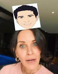 Courteney cox is an actress best known for her role on the hit tv series 'friends' and 'cougar town.' courteney cox was born on june 15, 1964 in birmingham, alabama. Courteney Cox Just Tried The Friends Filter And It S So Lol Cosmopolitan Middle East