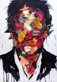 I Like The Human Silhouette W The Chaotic Colors On The Inside It S Like A Portrait And Abstract Art In One U4apsa Art Abstract Portrait Art Drawings