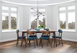 Elsa 7 Piece Dining Room Suite With Elsa Dining Chairs Amart Furniture Dining Room Suites Dining Suites Classic Dining Room