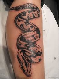 Snake and lily tattoo the snake and lily tattoo is an uncommon tattoo but is still a tattoo that holds a lot of symbolic meaning. 61 Wonderful Snake Tattoos On Leg