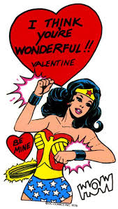 Wondering how to make valentine cards yourself this year? Happy Valentine S Day From Wonder Woman Comic Valentine Geek Valentine Nerdy Valentines