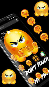 We offer an extraordinary number of hd images that will instantly freshen up your smartphone or computer. Don T Touch My Phone Emoji Apus Launcher Theme For Android Apk Download