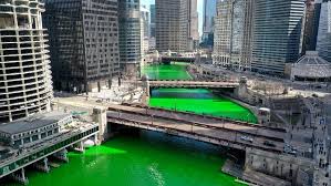 Most commonly, rivers flow on the surface of the land, but there are also many examples of underground rivers, where the flow is contained within chambers, caves, or caverns. Chicago Surprises City With The Traditional Green River For St Patrick S Day After Saying The Event Was Canceled Cnn