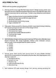 Soal Pretest Acls Doc Document