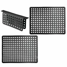 mdesign plastic kitchen sink protector