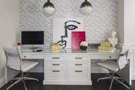 Houzz has millions of beautiful photos from the world's top designers, giving you the best design ideas for your dream remodel or simple room refresh. Built In Desk For Two Contemporary Den Library Office Martha O Hara Interiors