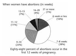 When Women Have Abortions Pie Chart Pro Choice Pro Life