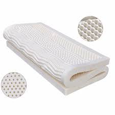 Microfibre mattress topper with 3d massage bubbles fabric. Natural Latex Bed Mattress Medium Soft Body Massage Mattress Topper With Inner Case Outer Case 7 Zone Dunlop Mold Latex Mattress Mattresses Aliexpress