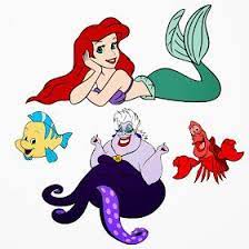 Free Free 344 Little Mermaid Layered Svg SVG PNG EPS DXF File