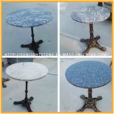 | 36 w uneven coffee table iron cage style base modern grey marble stone top. China Top Quality Cast Iron Polished Natural Stone Furniture Round Coffee Table Top China Granite Counter Giallo Santa Cecilia Light