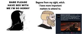 Elden ring was first revealed almost two years ago, and fans have taken to posting some pretty ridiculous memes to cope with the lack of new info. I Have Elden Ring To Attend To Babe Please Have Sex With Me I M So Horny Know Your Meme