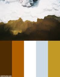 Salt Crust Overhanging A Brine Pool Color Scheme Pool Colors Color Palette Color