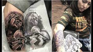 Fredo and his younger cousin chief keef were co. Fredo Santana S Wife Get His Face Tattoo On Her Arm To Always See Him Youtube