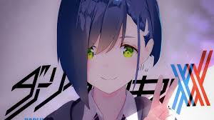 Download the background for free. Desktop Wallpaper Cute Eyes Ichigo Blue Hair Short Darling In The Franxx Hd Image Picture Background Cf60d3
