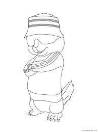 Maybe you would like to learn more about one of these? Alvin And The Chipmunks Coloring Pages Simon Wearing Sunglasses Coloring4free Coloring4free Com