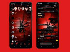 Spider Theme Tema Para Whatsapp Aero Papeis De Parede Rosa Papel De Parede De Lobo Tema Do Whatsapp