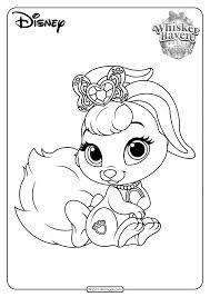 Printable coloring pages of palace pets honeycake, petite, daisy, otto, olive and miss featherbon, with snow white. Printable Palace Pets Berry Pdf Coloring Pages