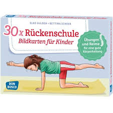 Genieße das kinderprogramm von zdftivi und kika kostenlos in der mediathek. 30 X Ruckenschule Bildkarten Fur Kinder Ubungen Und Reime Fur Eine Gute Korperhaltung Korperarbeit Und Innere Balance 30 Ideen Auf Bildkarten Amazon De Gulden Elke Scheer Bettina Bucher