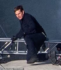 Cruise won the best actor globes for his performances in jerry maguire in 1997 and born on the. Mission Impossible 7 Tom Cruise And Hayley Atwell Run On Top Of A Moving Steam Train 247 News Around The World