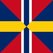 The northernmost part of sweden belongs to the arctic. Magflags Norge Sverige Silde Salads Flag Flag Xl 2 16qm Flag 100 Made In Germany Amazon De Garten