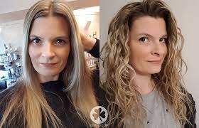 Schnell gemacht einfach etwas festiger ins nasse haar kneten. Bis Einer Heult Curly Girl Methode Glattes Haar