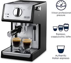 How to descale a delonghi magnifica bean to cup coffee machine step by step tutorial.if you find this video helpful you could buy me a coffee from anywhere. Amazon Com Cafetera De Longhi Ecp3420 De 15 Bares Espresso Y Capuccino Color Negro Kitchen Dining