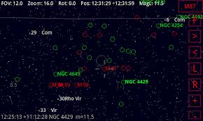 starhop test version of android sky chart app astronomy