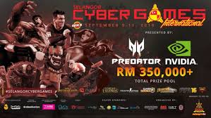 Pada bulan april lalu, menteri besar selangor, amirudin shari yang pada ketika itu merupakan exco generasi muda, sukan, kebudayaan dan pembangunan usahawan. Selangor Cyber Games 2016 To Have Over Rm350 000 Prize Pool