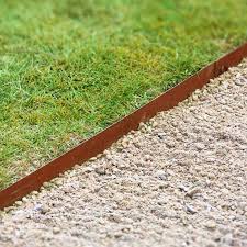 The aesthetic appeal can be quite soothing if done correctly with a sort of a minimalistic modernity about it. Multi Edge The Multi Edge Metal Metal Lawn Edging