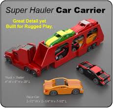 Caminhao A Pedal Truck Junior Magic Toys Super Hauler Car Carrier Wood Toy Plans Pdf Download Wood Toys Wood Toys Plans Car Carrier