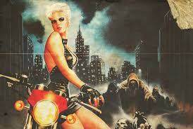 The poster for the original Necropolis (1987) featuring LeeAnne Baker as Eva. 