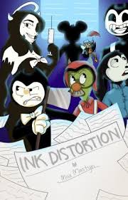 1) Ink Distortion (BATIM/EPICMICKEY)