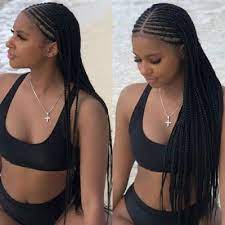 39 Latest Cornrow Styles With Natural Hairstyles For Black Women To Copy Black Copy Co Cornrow Hairstyles Hair Styles Vacation Hairstyles