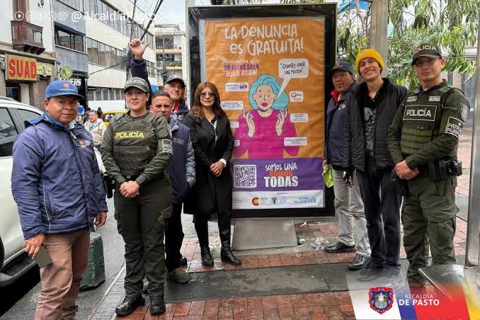 🚏 Pasto transforma sus paraderos en espacios seguros para las mujeres. La  Alcaldía de Pasto, a través de la Secretaría de las Mujeres, Orientaciones  Sexuales e Identidades de Género (MOSIG), en arti