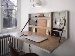 Funktional Geraumig Edeler Schreibtisch Der Platz Spart Schreibtisch Fur Kl Der Ed Small Space Interior Design Home Office Design Office Desk Designs