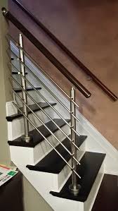 Modern Stairs Balcony Backyard Porch Patio Hand Rail Staircase Railing Kit Aluminium Top Connected Modern Stairs Modern Staircase Staircase Railings