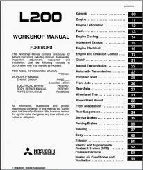 Check spelling or type a new query. Mitsubishi L200 Pdf Workshop Manuals Free Download Carmanualshub Com