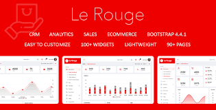 Organize data with a branching visualization. Le Rouge Responsive Admin Dashboard Template Download Free Nulled