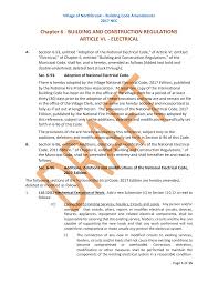 Find useful information, the address and the phone number of the local business you are. Https Www Northbrook Il Us Documentcenter View 3256 Nec Amendments Final