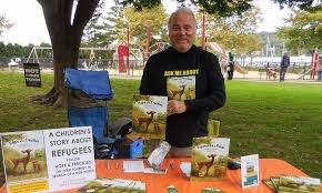 It was an honor to have local author, Bill Kiley, at NIOT in the Park this  past weekend. His inspiring book about being a refugee, Hope and Freckles,  is a must read.