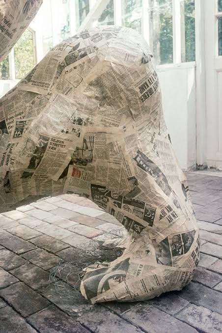 Susanne Ussing's sculpture 'I Drivhuset' at Ordrupgaard Museum